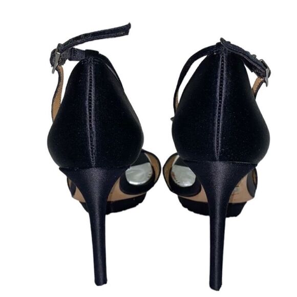 Badgley Mischka Black Heels(Size 6.5M) - Picture 5 of 8